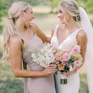 Birdy Grey Elegant White and Cream Wedding Dress